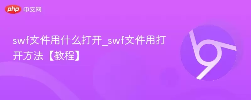 swf文件用什么打开_swf文件用打开方法【教程】 - 娱乐网