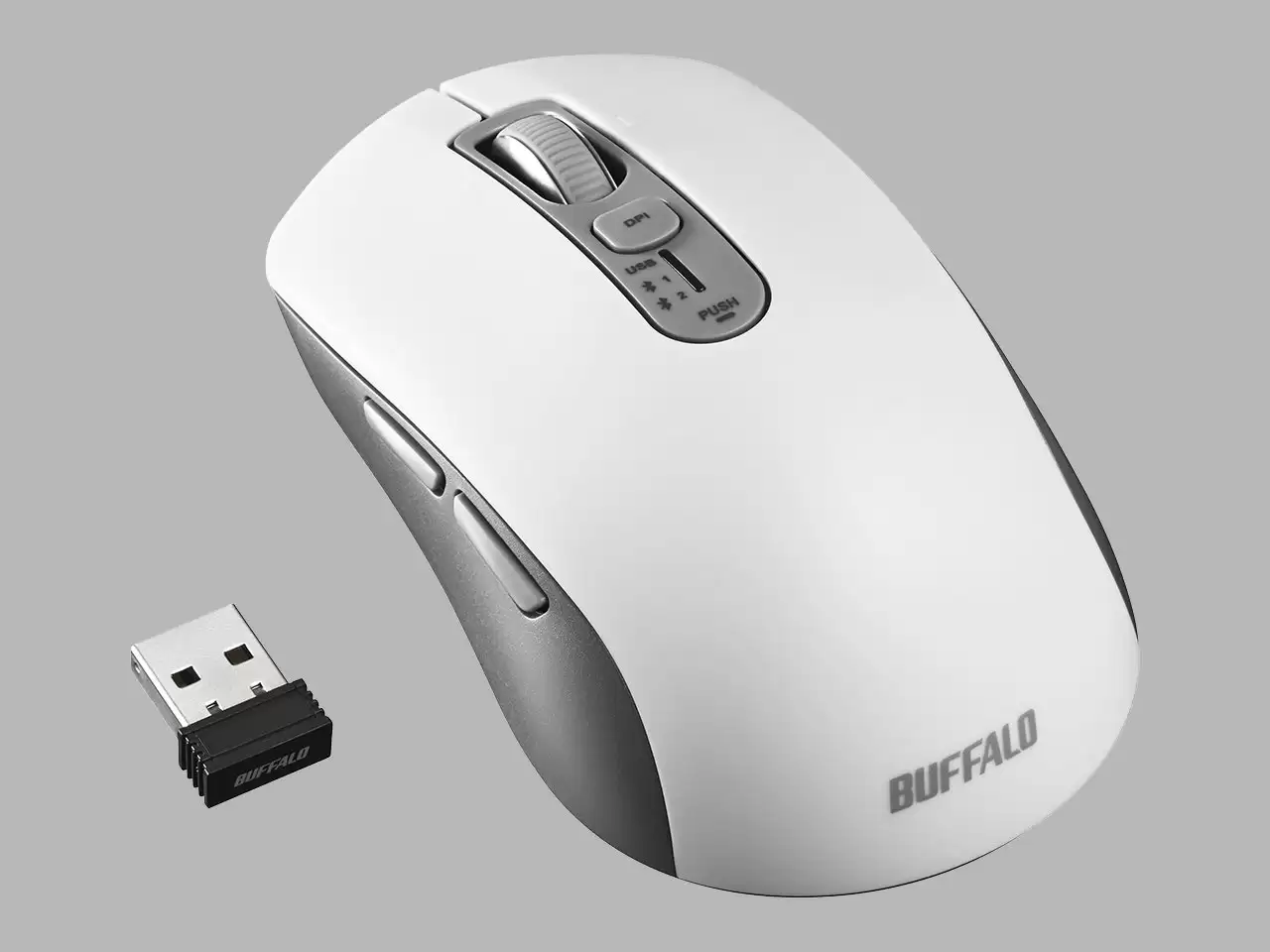 巴法络推新款无线办公鼠标:无极滚轮+双模连接