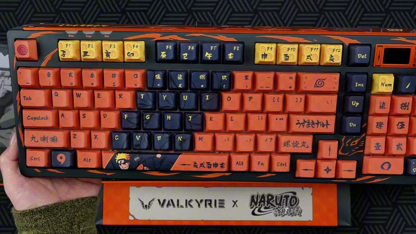 瓦尔基里推火影联名VK99磁轴键盘