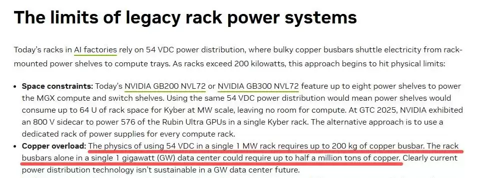 英伟达报告搞错单位？200 吨错写成 50 万吨，悄悄大幅下调数据中心铜使用量需求