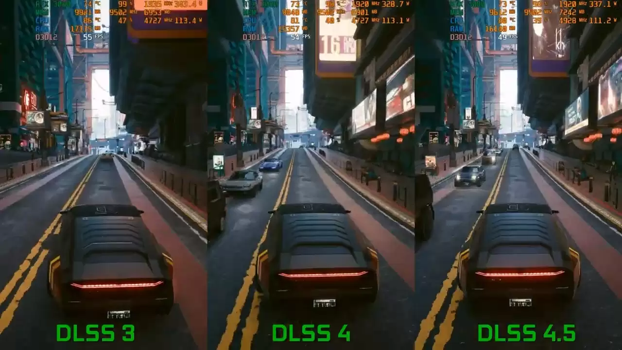 降帧率换画质：英伟达 RTX 3080 显卡强开 DLSS 4.5 测试