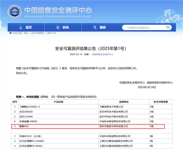 华为鸿蒙系统通过国家安全可靠测评！