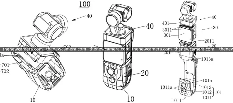影石模块化口袋云台相机专利曝光，剑指大疆 Pocket 4