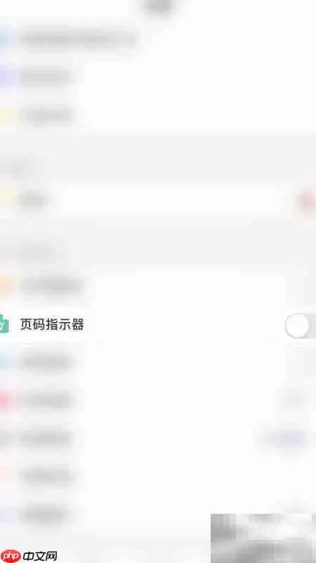 PDF Pro关闭页码指示器方法