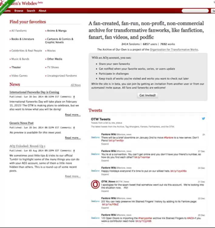 Ao3镜像防走失跳转网页版 Ao3防走失跳转页面入口镜像站直达 - 娱乐网