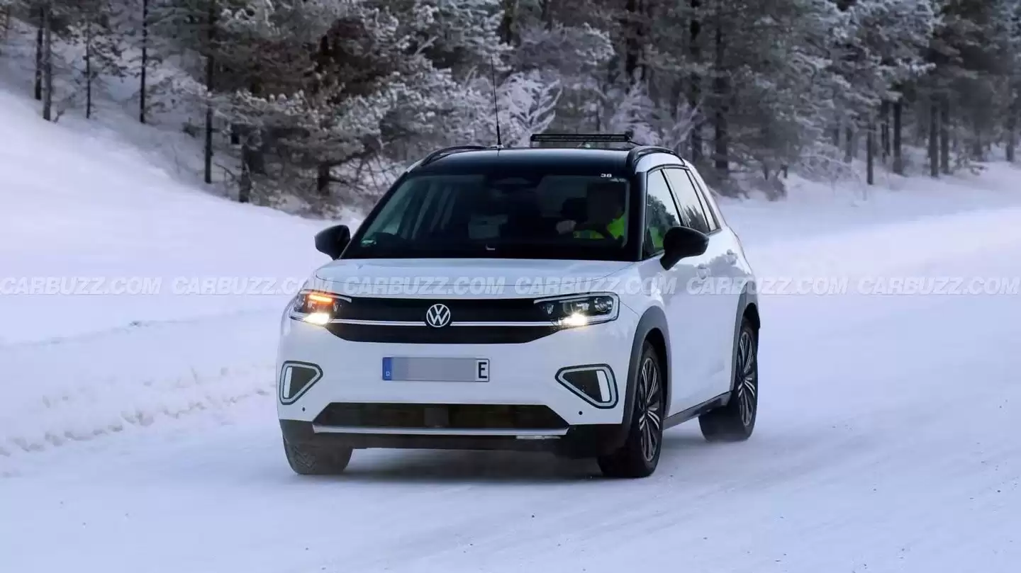 大众ID. Cross冬季路测曝光 预计2026年发布