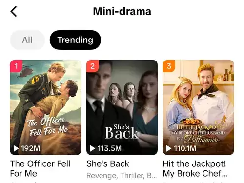 土味短剧走红,TikTok 在海外推出 PineDrama 押注微短剧市场