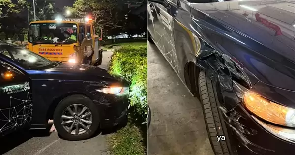 新加坡租共享汽车刮掉漆 竟要赔偿6万!够国内买辆新车