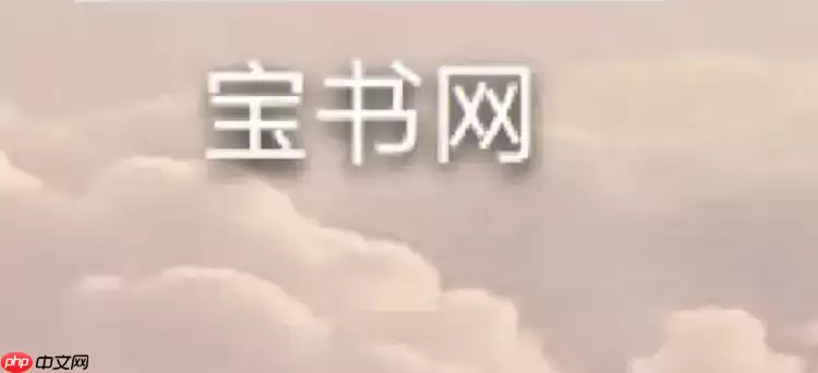 宝书网epub怎么下 宝书网下载epub格式的方法