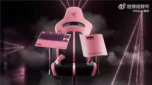 联动韩国人气女团 雷蛇发布BLACKPINK限量联名外设：粉色鼠标、键盘 女生很难不心动