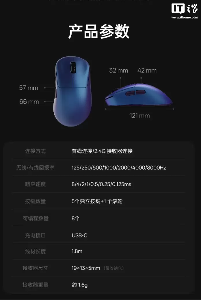 499 元:雷柏 VT3s MAX 大师版鼠标开启新品预约,搭载双 NORDIC 54H20、原相 3950 Ultimate