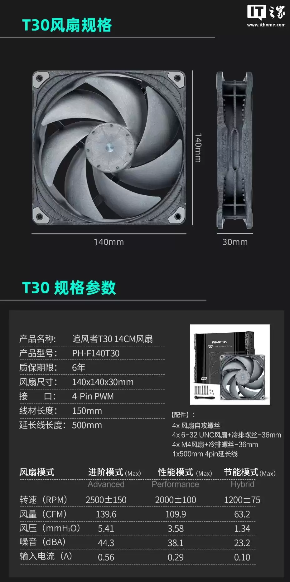 追风者T30-140详细参数表