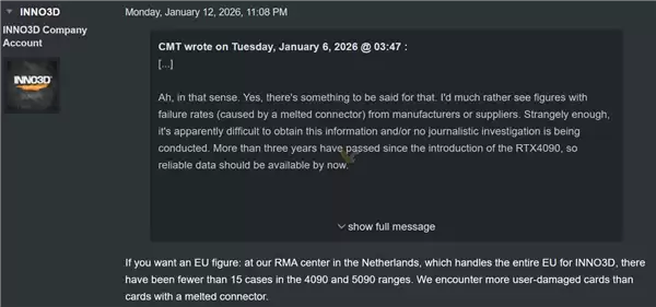 都是误会!映众售后:自RTX 4090以来烧接口仅15例、概率比返修要低