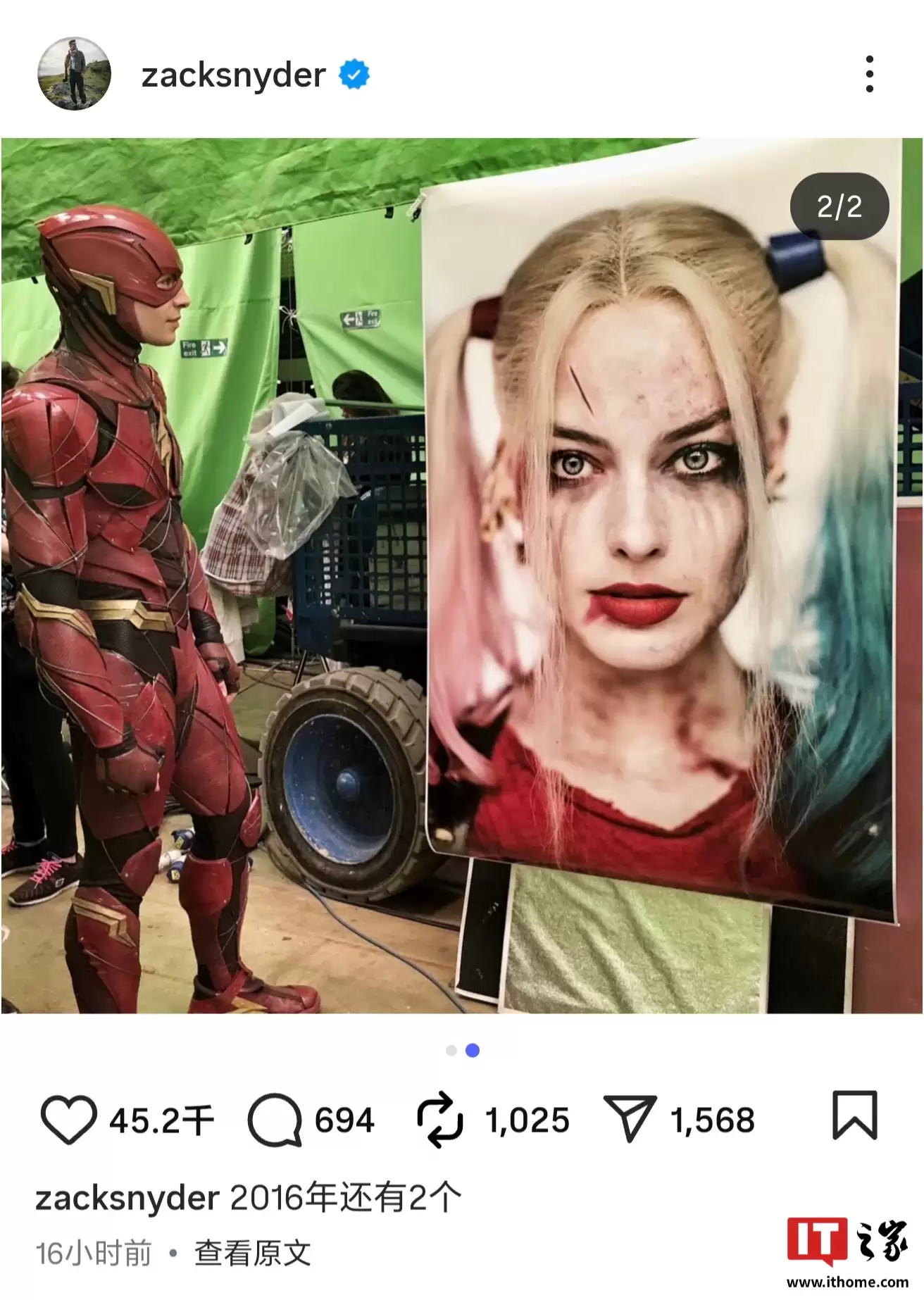 DCEU 遗产:扎克·施奈德导演释出亨利·卡维尔版《超人》《正义联盟》未公开剧照