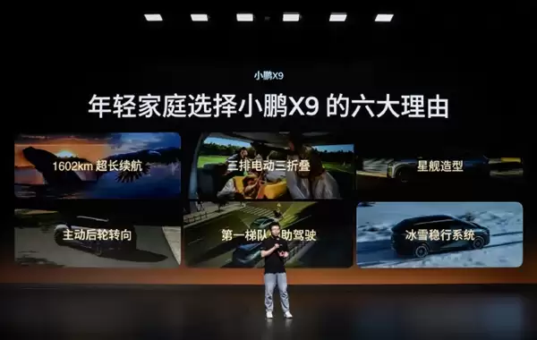 颠覆传统MPV!小鹏X9女性用户占比是行业5倍 90后成购车主力