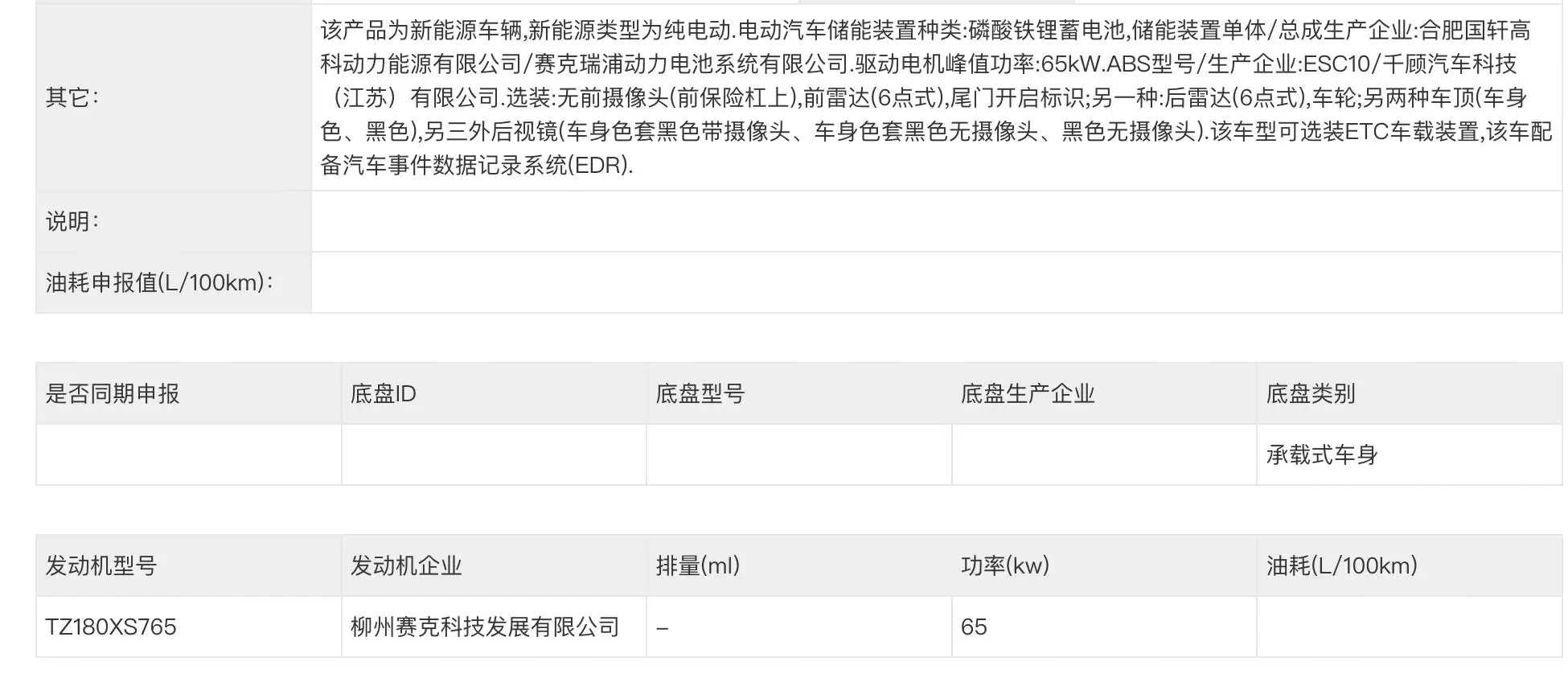 最高续航 403 公里,五菱缤果 Pro 电池信息出炉