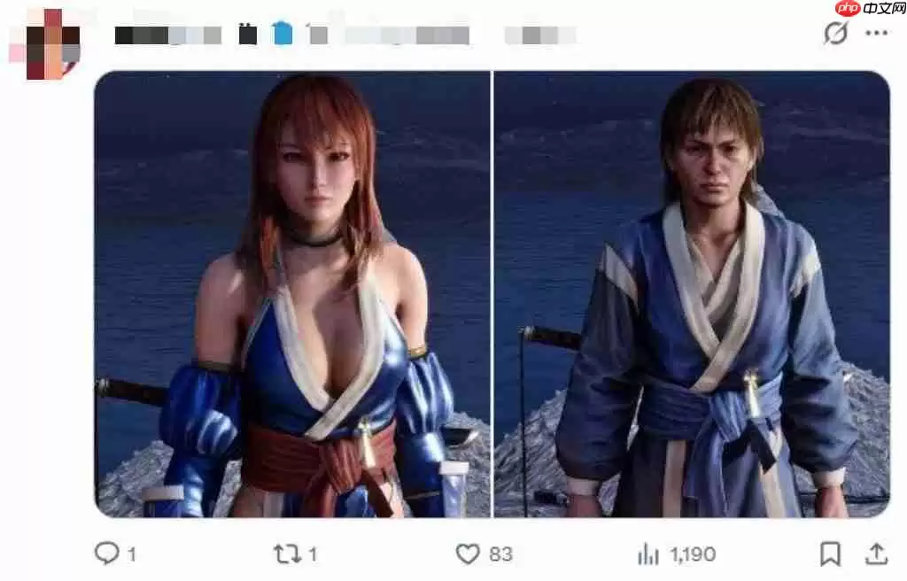 女神竟变大妈 国外博主用AI重绘欧美版《剑星》伊芙