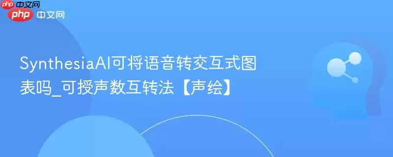 SynthesiaAI可将语音转交互式图表吗_可授声数互转法【声绘】