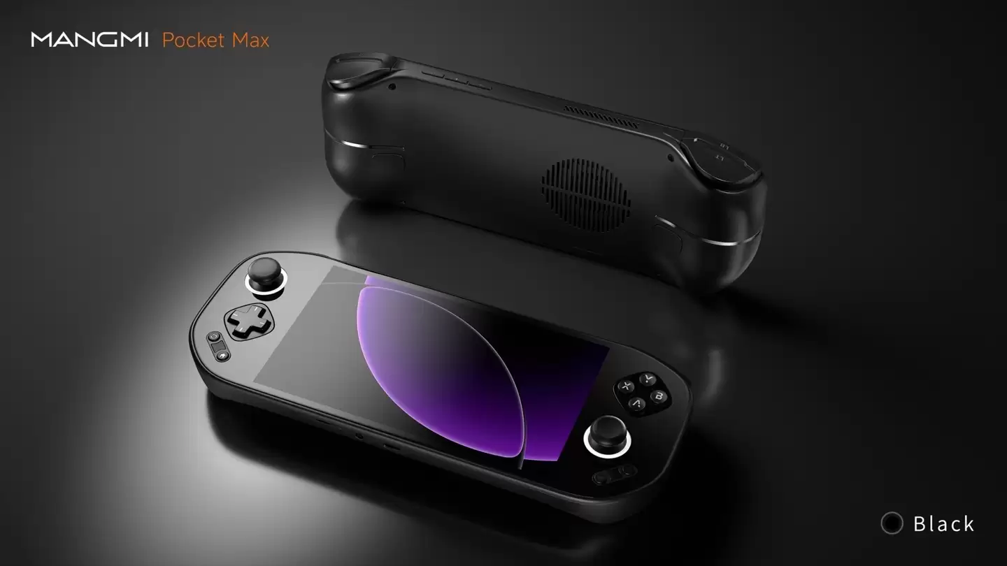 芒果公布Pocket Max掌机详细参数：重量450克，搭载非对称TMR摇杆、霍尔扳机键