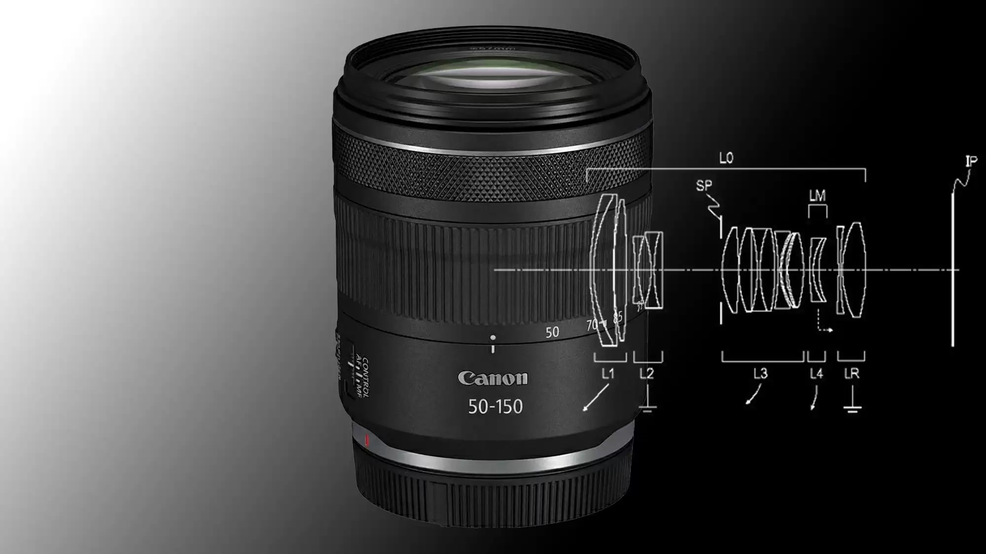 佳能研发RF卡口轻量50-150mm变焦镜头
