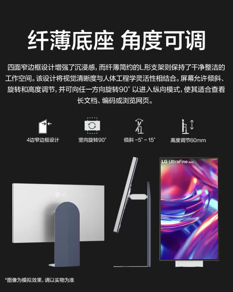 LG“32U990A-S”31.5 英寸显示器国行上架:6K 60Hz 雷电 5 + 双扬,19999 元