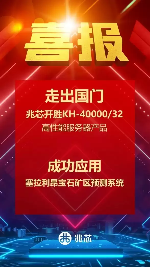 国产CPU闪耀非洲!兆芯32核⼼落地南非宝石矿区
