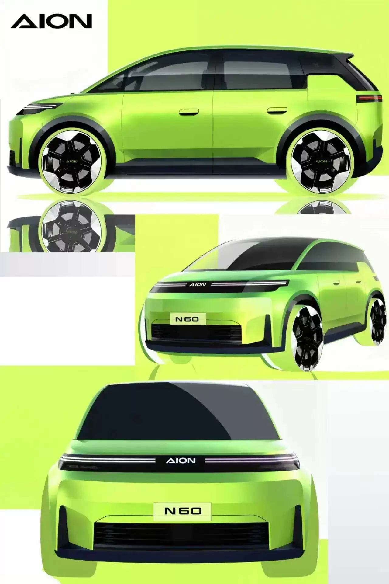 埃安 N60 手绘图公布:宝马前设计师 Benoit Jacob 操刀,3 月中旬开启预售