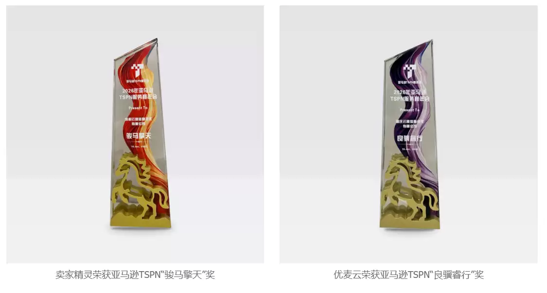 亚马逊 TSPN 年度服务商年会圆满举行，卖家精灵 & 优麦云双双获奖，助力品牌成长
