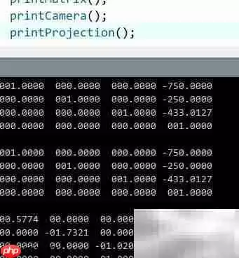 Processing 3坐标系计算