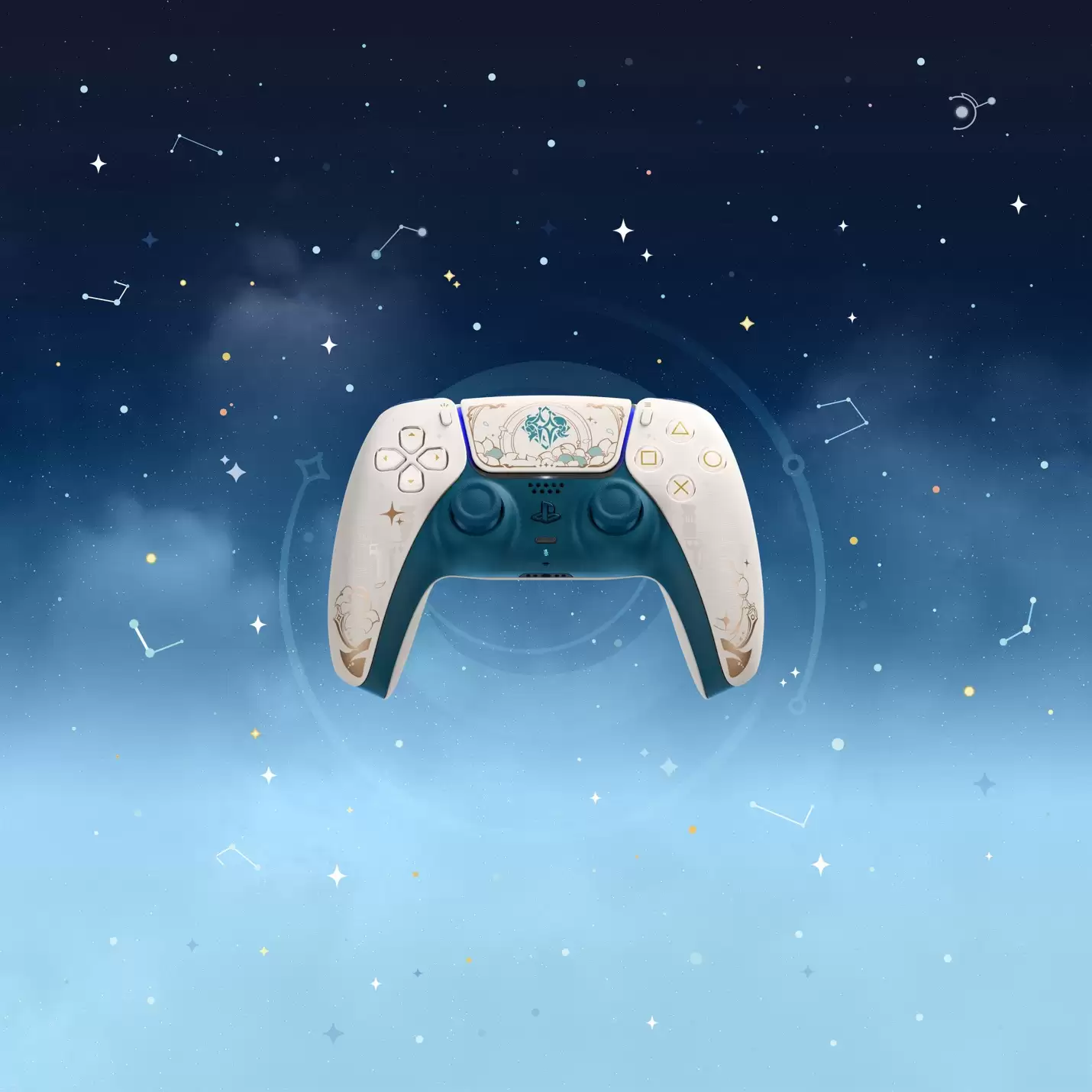 索尼 PS5《原神》限定版 DualSense 无线控制器国行首发，639 元