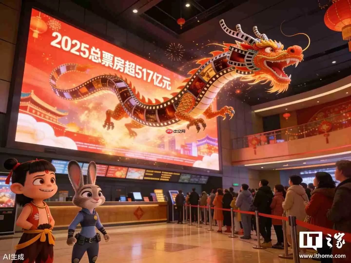 超 8100 亿元,我国 2025 年电影全产业链产值位居全球前列