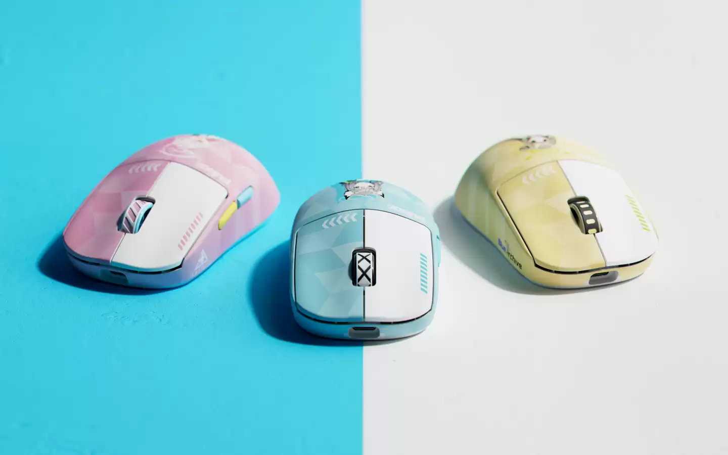 Pulsar 派世推出《蔚蓝档案》联名鼠标,阿拜多斯三角色主题