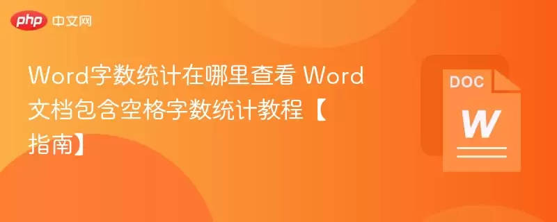 Word字数统计在里查看 Word文档包含空格字符数统计教程指南 - 游乐网