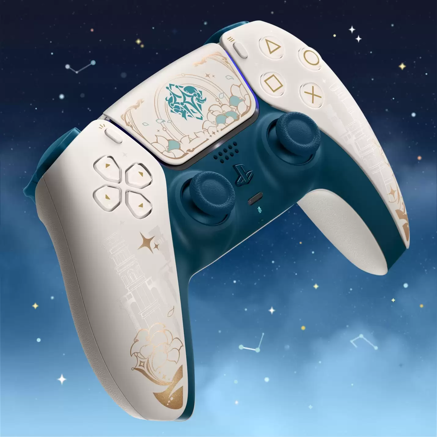 索尼 PS5《原神》限定版 DualSense 无线控制器国行首发，639 元