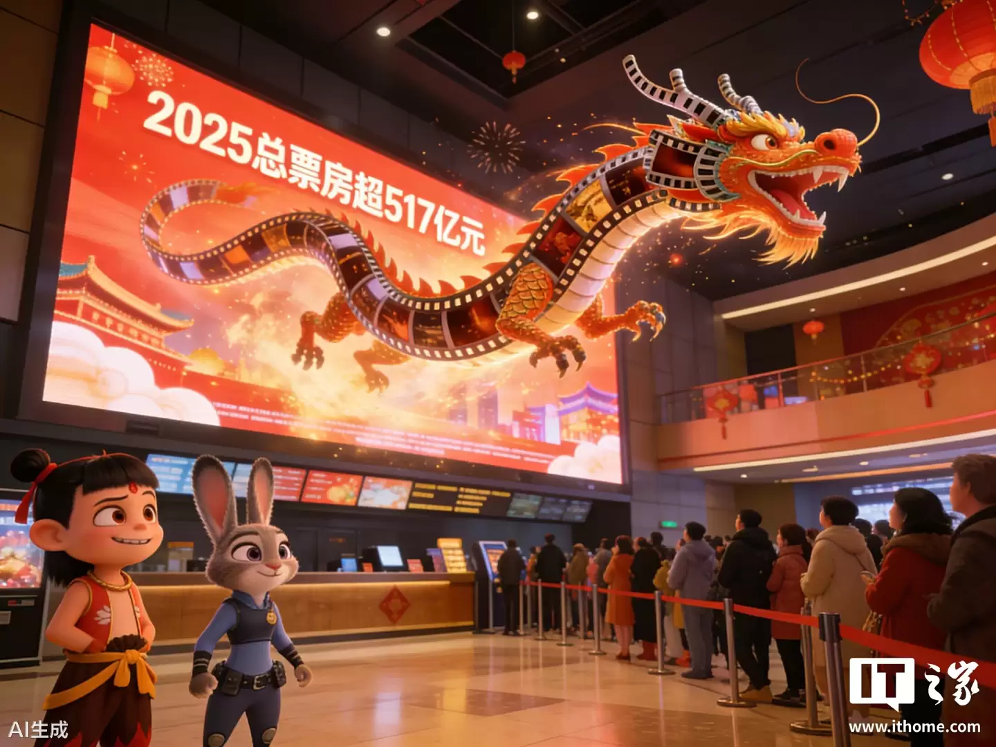 超 8100 亿元，我国 2025 年电影全产业链产值位居全球前列