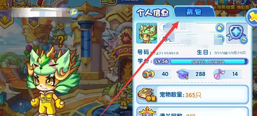 洛克王国名牌怎么设置