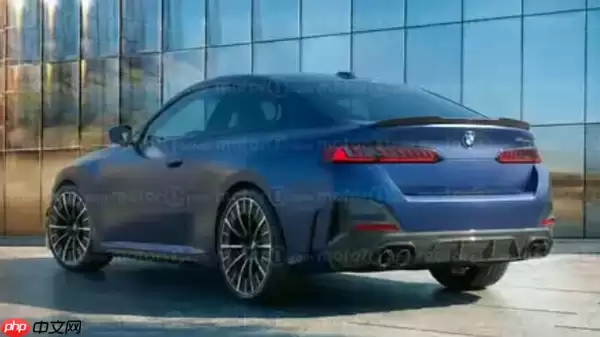 2027款宝马i4 Coupe渲染图曝光 或将在2029年前亮相