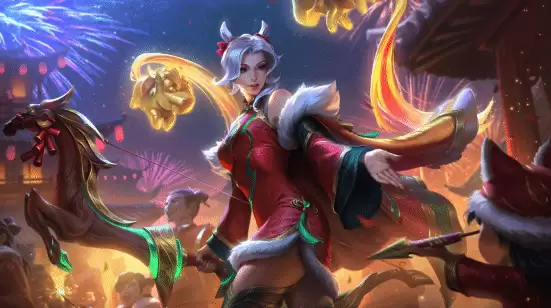英雄联盟发布新年主题皮肤:龙马烈焰、踏雪寻梅与青花瓷龙惊艳亮相