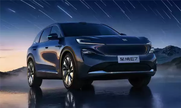 合资新能源发力 别克插混5座SUV智境E7官图发布