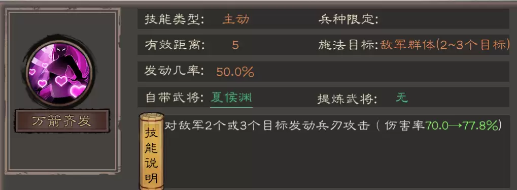 《三国乱世霸王》夏候渊攻略