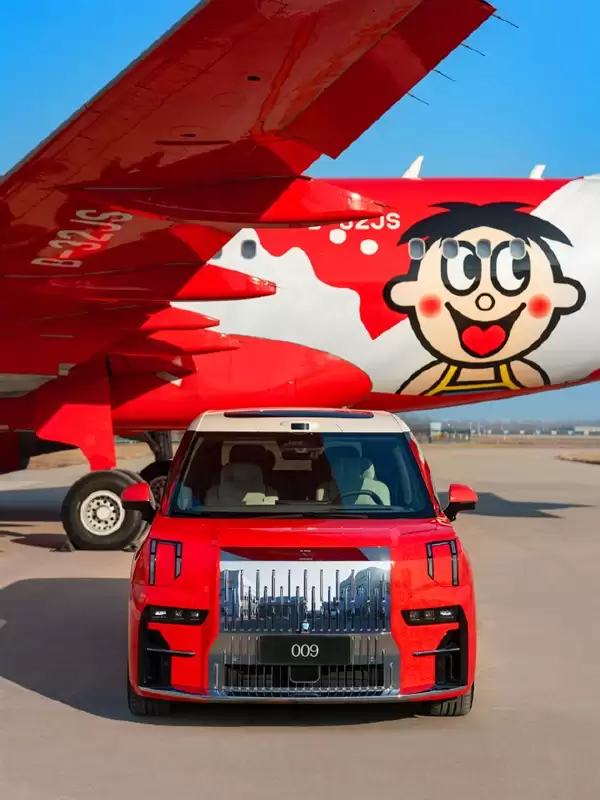 旺旺副总裁喜提极氪009：还有专属旺旺定制皮肤