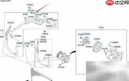EPC查朗动管总成指南