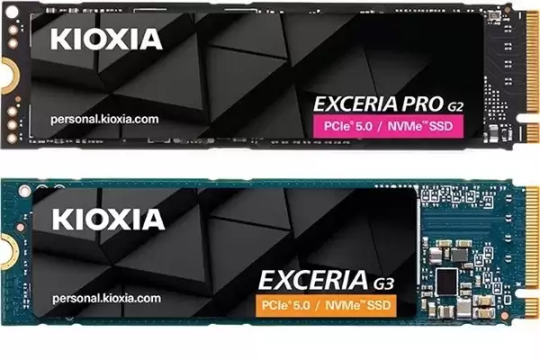 铠侠发布PCIe 5.0新品：EXCERIA PRO G2与G3 SSD亮相
