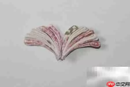 布艺银杏叶制作教程