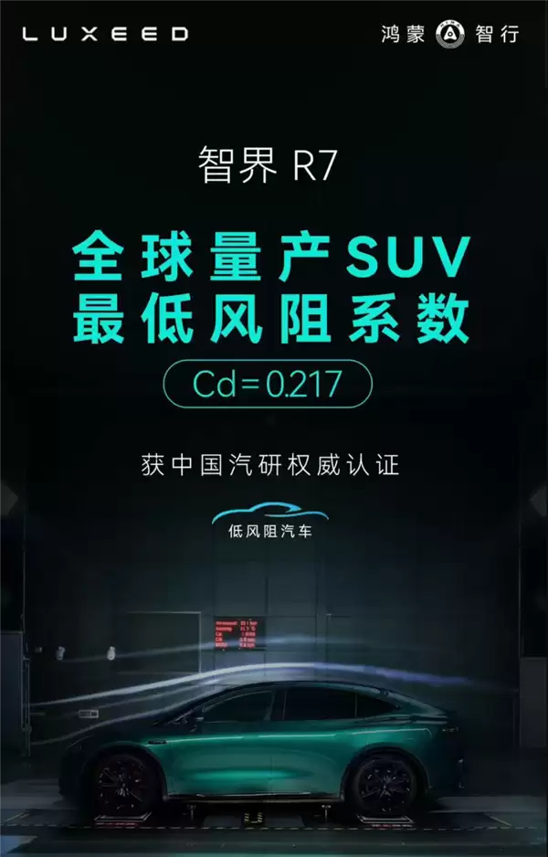 赵长江回应智界R7风阻全球最低:是风洞吹的 不是我吹出来的