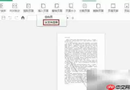 迅读PDF大师合并文件教程