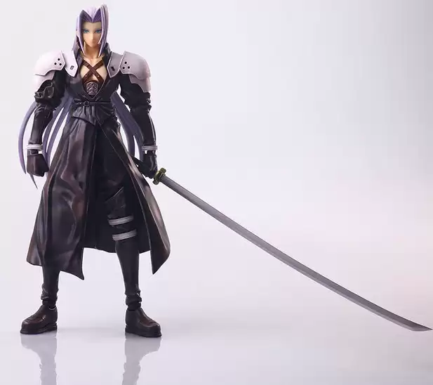 SE推出最终幻想7萨菲罗斯手办，还原经典巨刃造型