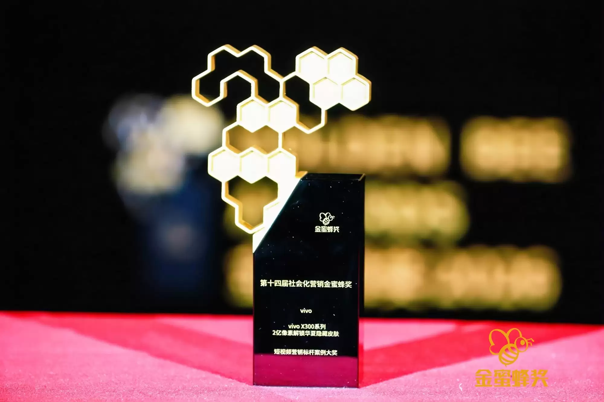 2亿像素解锁华夏隐藏皮肤 vivo荣获金蜜蜂营销标杆案例大奖