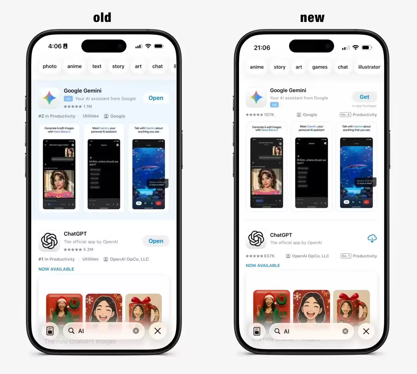3月生效：苹果App Store搜索结果将混入更多广告