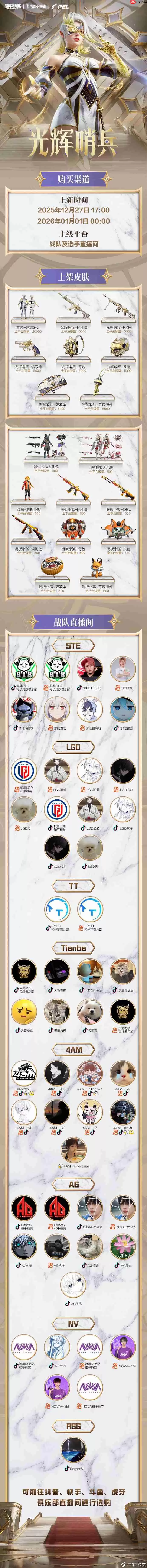 和平精英光輝哨兵皮肤需要多少钱-和平精英光輝哨兵价格介绍